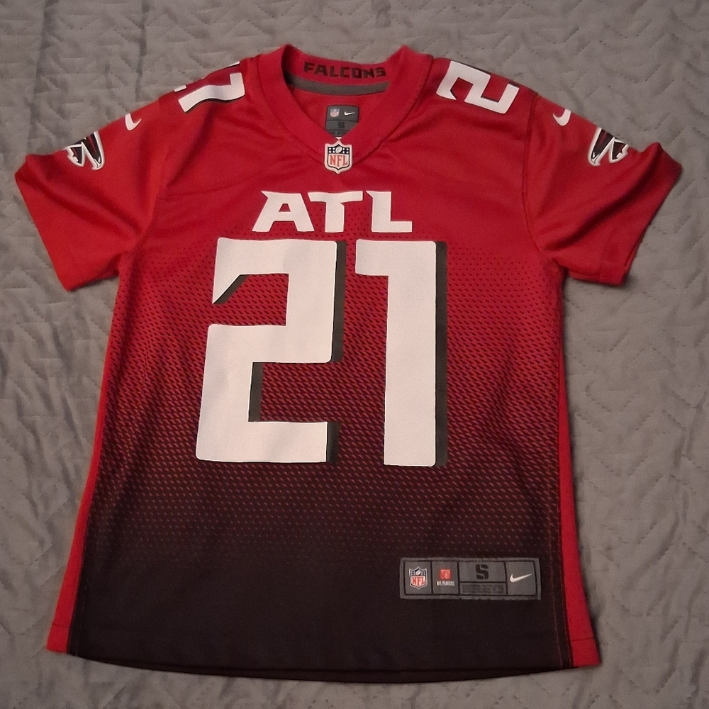 Nike Kids Red and Black ATL Falcons Jersey Jersey